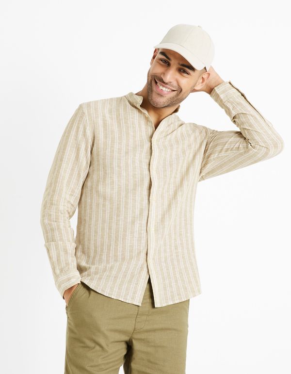 Celio Celio Striped Shirt Daraylin - Mens