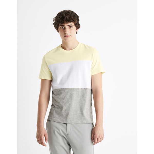 Celio Celio Striped T-shirt Cetri - Men