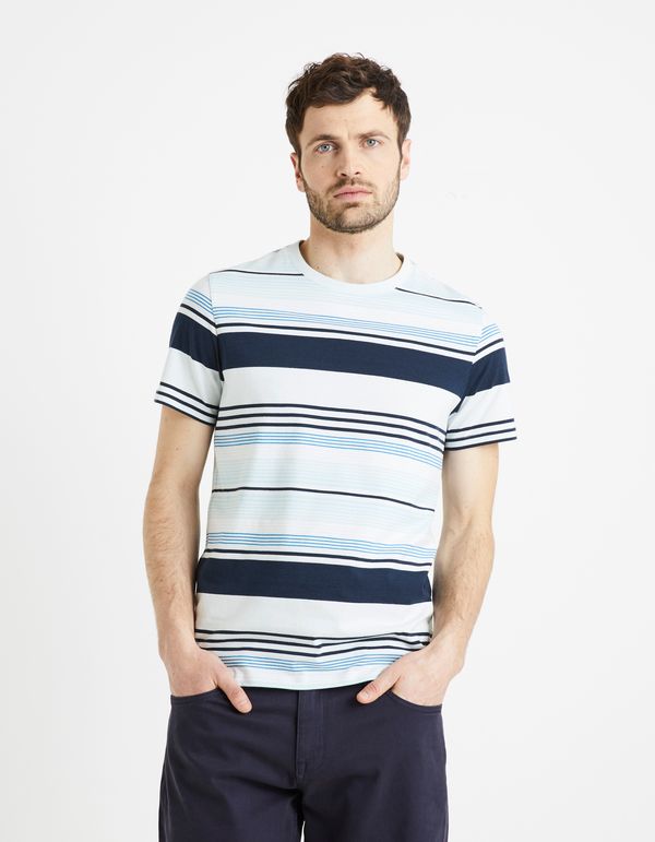 Celio Celio Striped T-Shirt Decademy - Men