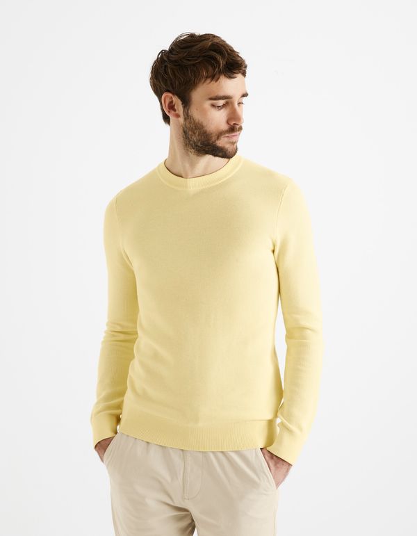 Celio Celio Sweater Bepic with round neckline - Men