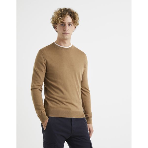 Celio Celio Sweater Semerirond - Men's