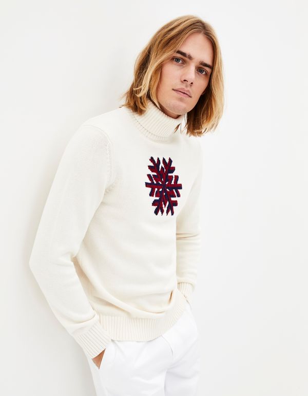 Celio Celio Sweater with turtleneck Peneige - Men
