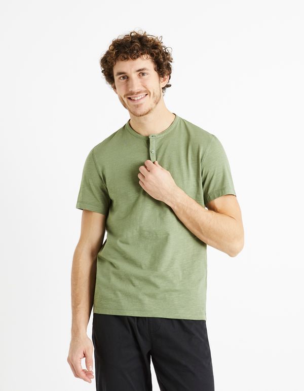 Celio Celio T-shirt with buttons Dehenley - Men