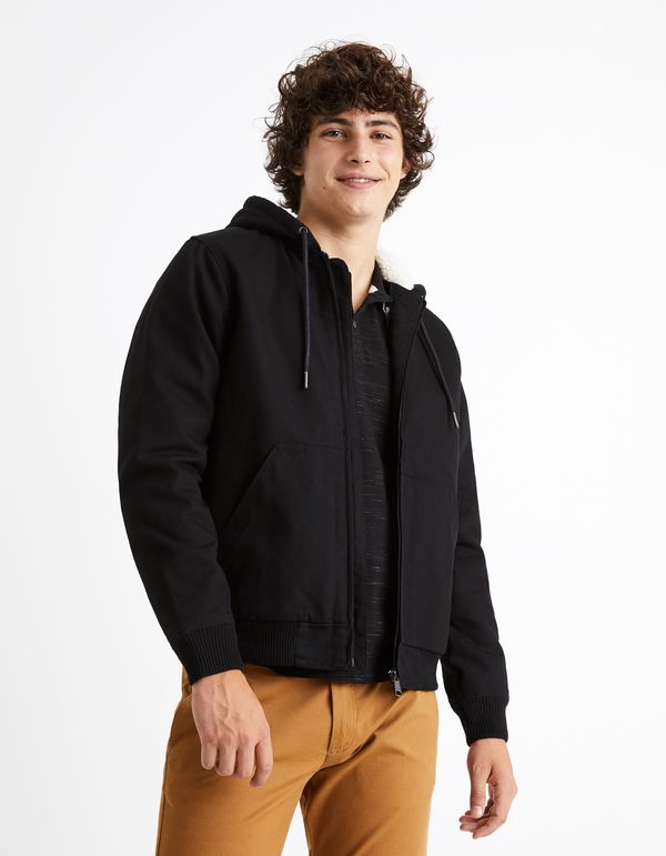 Celio Celio Zippered Jacket Cuhoodie - Men