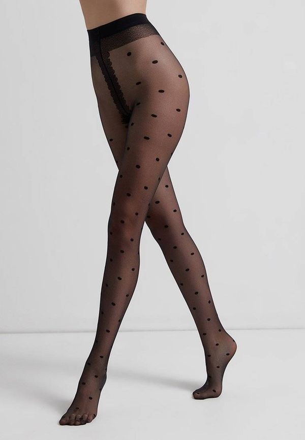 Conte Conte Woman's DESIRE Women's tights with polka dots (euro-package)