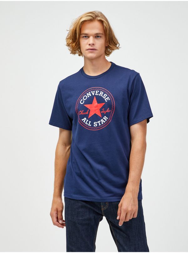 Converse Dark Blue Men's T-Shirt Converse - Men's