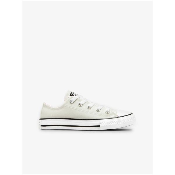 Converse Girls' Sneakers in Silver Converse - Girls