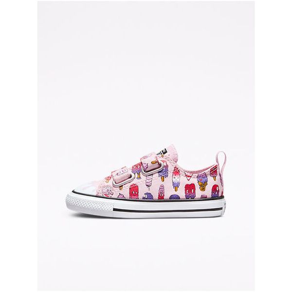 Converse Pink Girls Sneakers Converse Chuck Taylor All Star 2V - Girls