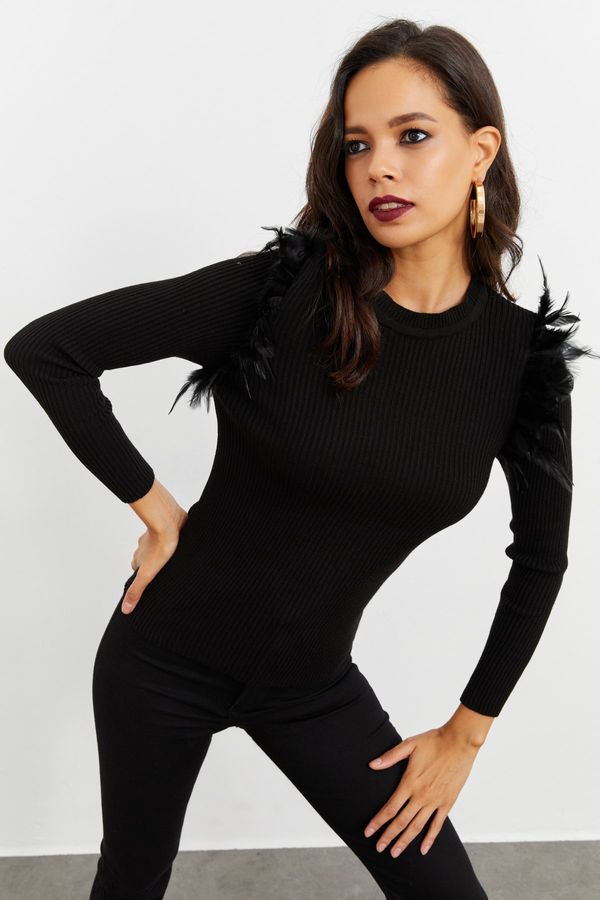 Cool & Sexy Cool & Sexy Blouse - Black - Fitted