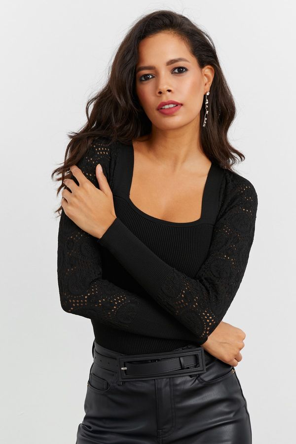 Cool & Sexy Cool & Sexy Blouse - Black - Fitted