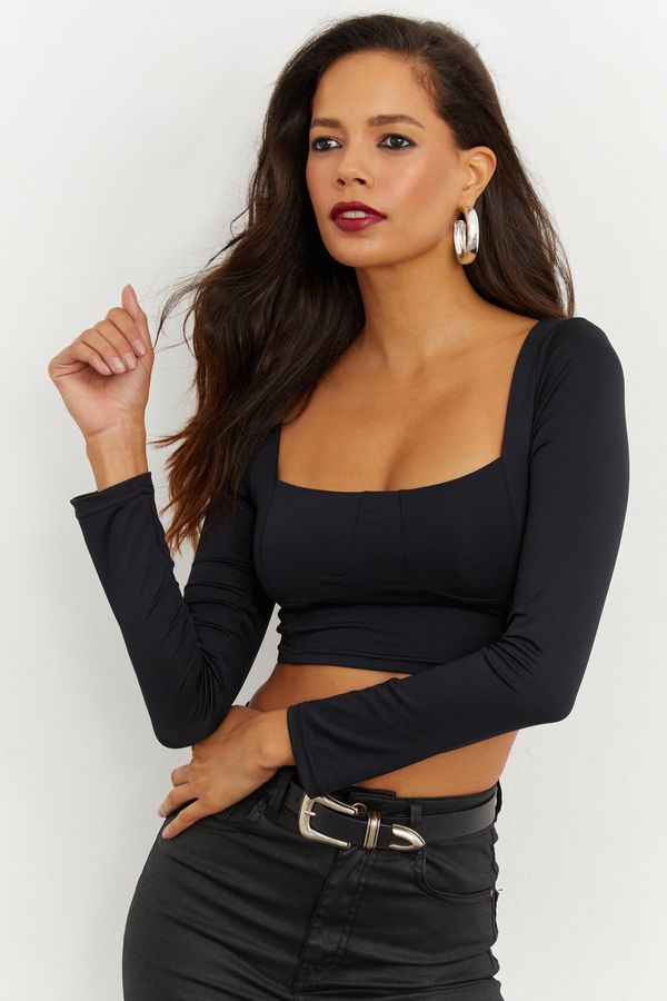 Cool & Sexy Cool & Sexy Blouse - Black - Fitted