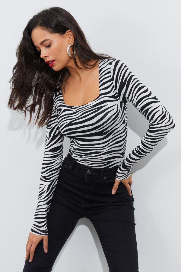 Cool & Sexy Cool & Sexy Blouse - Black - Slim fit