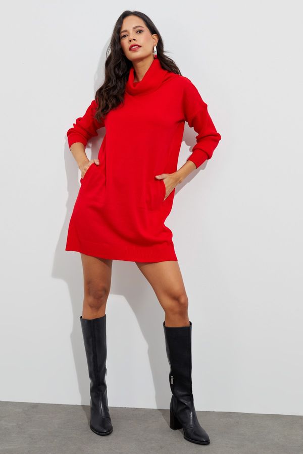 Cool & Sexy Cool & Sexy Dress - Red - Basic