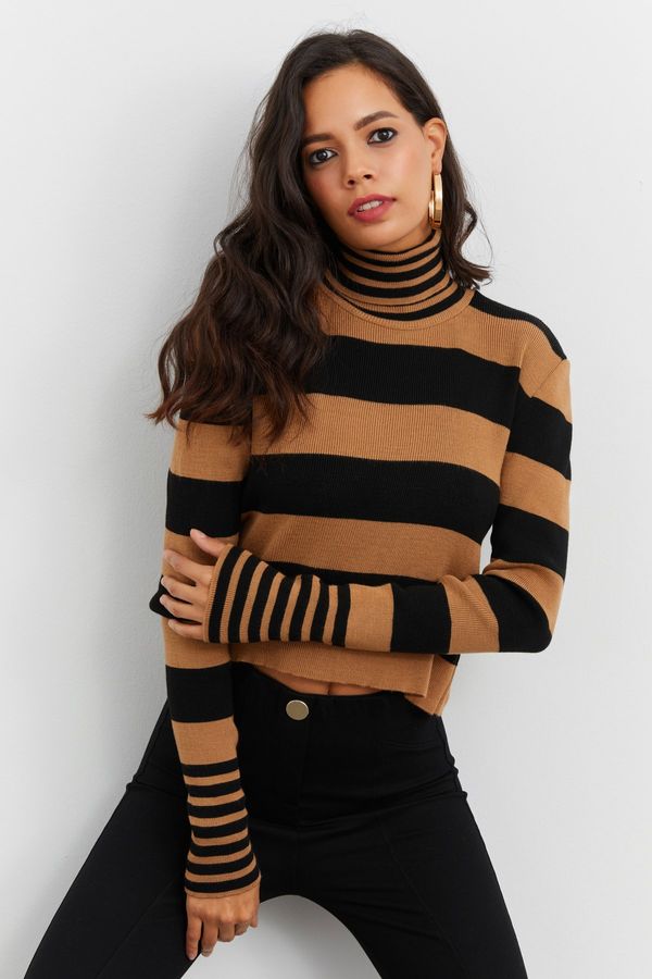 Cool & Sexy Cool & Sexy Sweater - Brown - Fitted