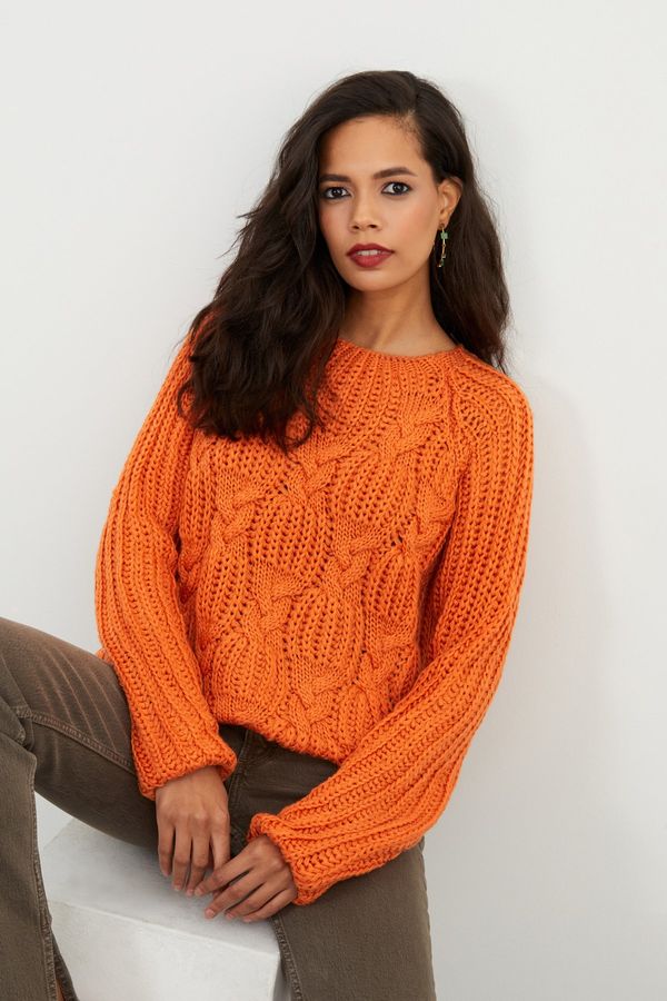 Cool & Sexy Cool & Sexy Sweater - Orange - Regular fit