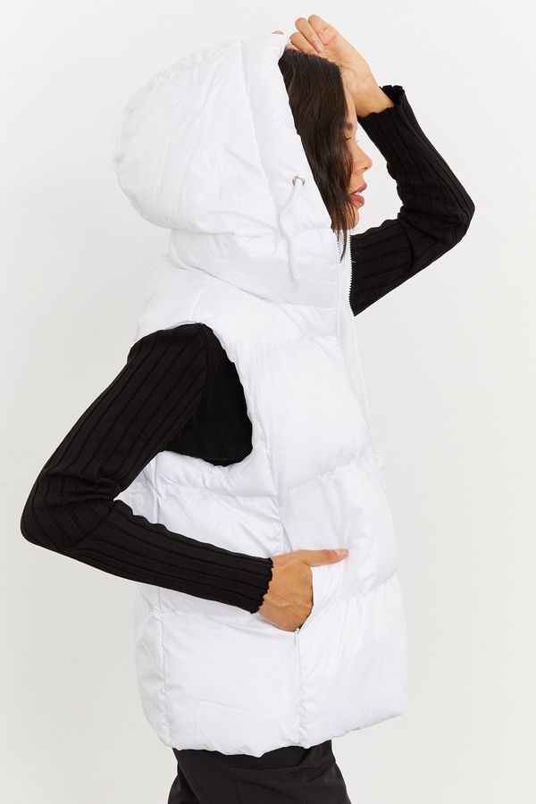 Cool & Sexy Cool & Sexy Vest - White - Puffer