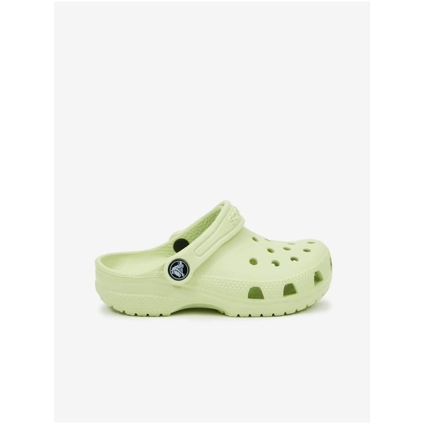 Crocs Light Green Children's Slippers Crocs - Girls