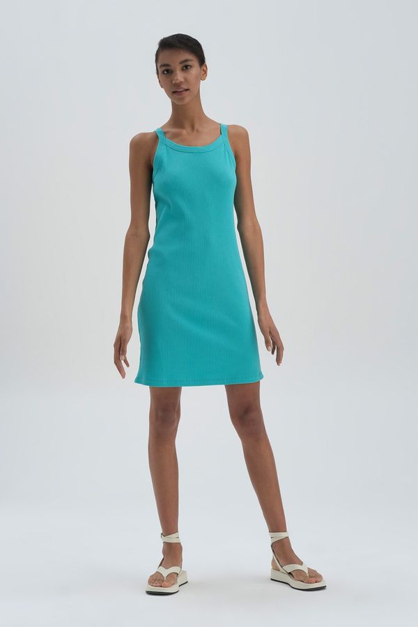 Dagi Dagi Beach Dress - Turquoise - Basic