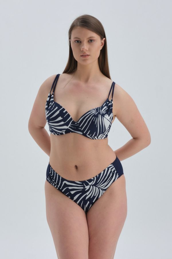Dagi Dagi Bikini Bottom - Navy blue - Striped