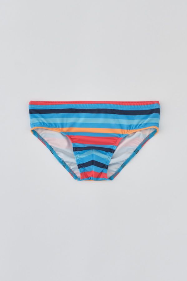 Dagi Dagi Bikini Bottom - Turquoise - Striped
