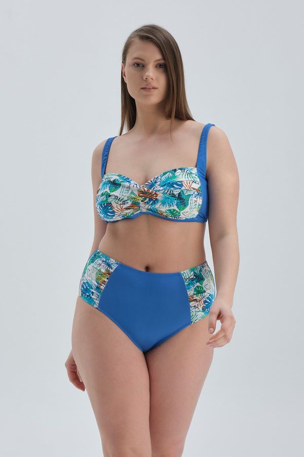 Dagi Dagi Bikini Set - Navy blue - Floral