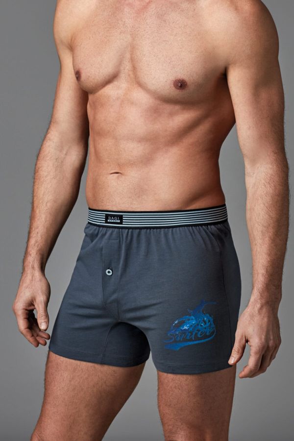 Dagi Dagi Boxer Shorts - Gray - Single pack