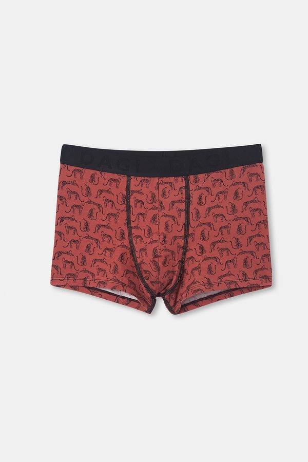 Dagi Dagi Boxer Shorts - Orange - Single pack