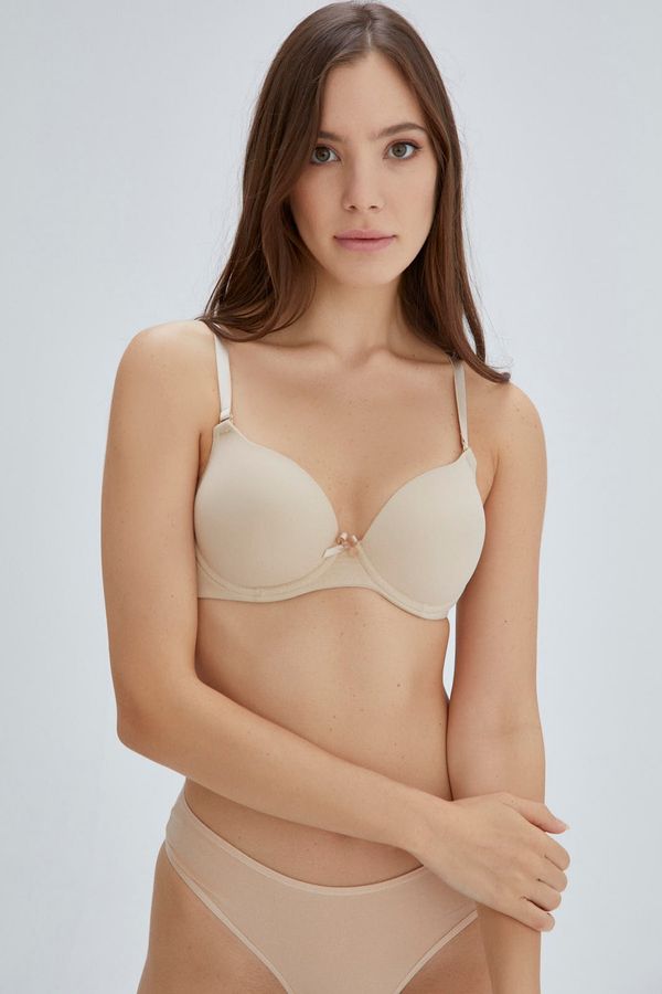 Dagi Dagi Bra - Beige - Plain