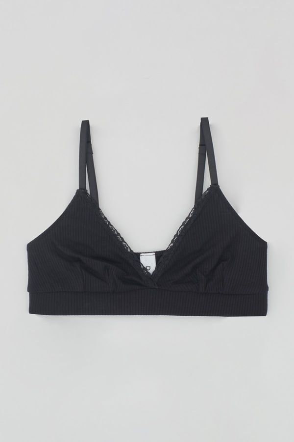 Dagi Dagi Bra - Black - Plain