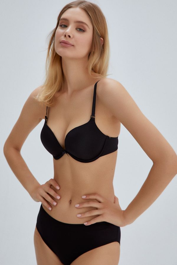 Dagi Dagi Bra - Black - Plain