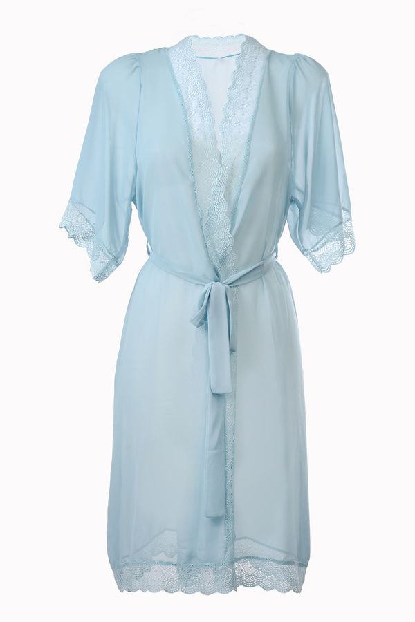 Dagi Dagi Dressing Gown - Blue - Regular