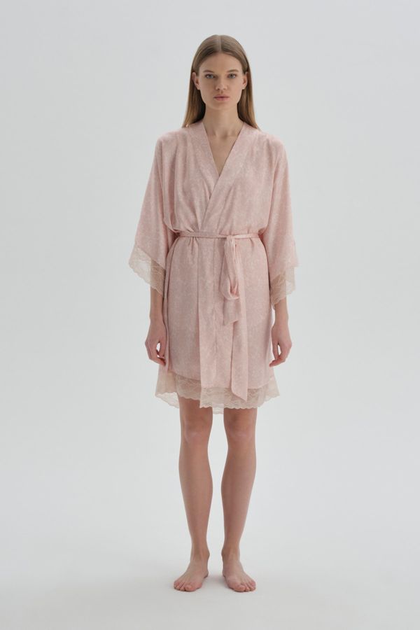 Dagi Dagi Dressing Gown - Pink - Regular