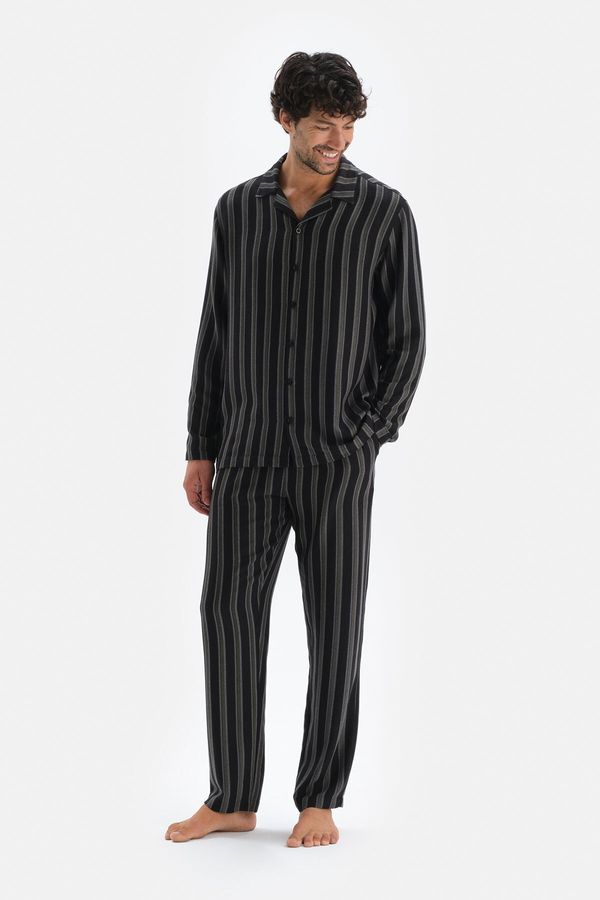 Dagi Dagi Pajama Set - Black