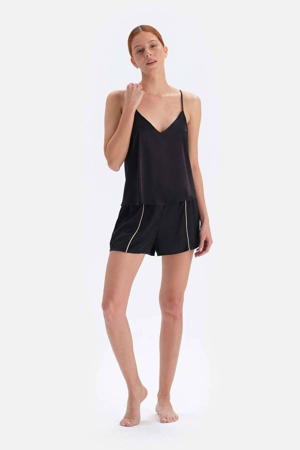 Dagi Dagi Pajama Set - Black