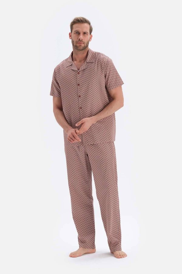 Dagi Dagi Pajama Set - Multi-color