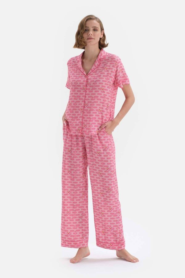 Dagi Dagi Pajama Set - Pink