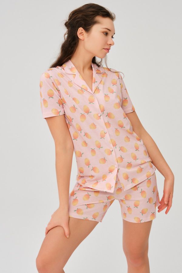 Dagi Dagi Pajama Set - Pink - Plain