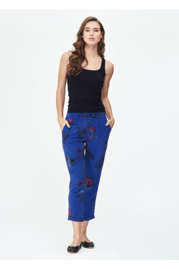 Dagi Dagi Pants - Navy blue - Relaxed