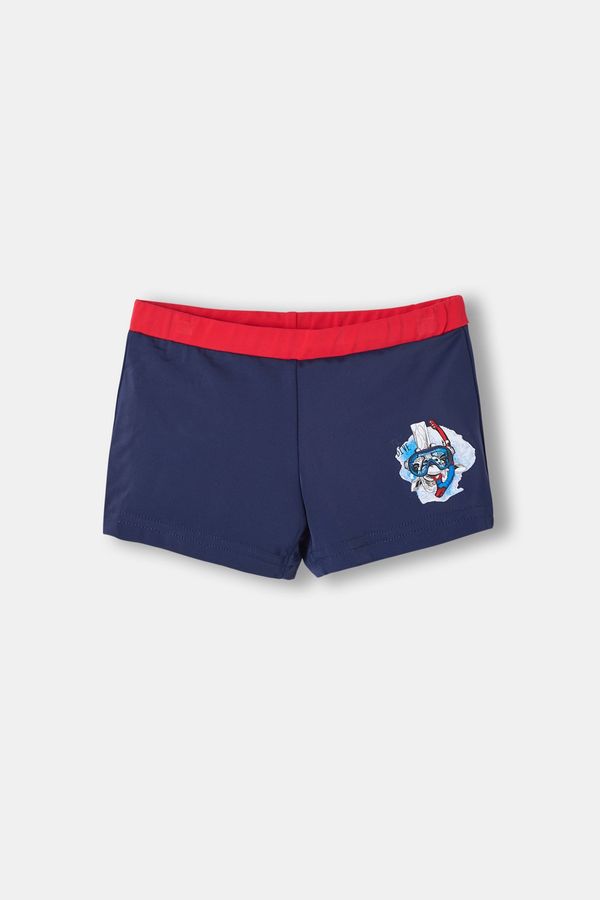 Dagi Dagi Shorts - Navy blue - Normal Waist