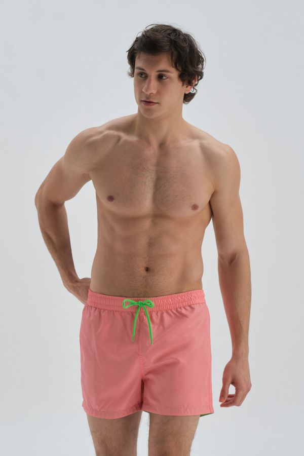 Dagi Dagi Swim Shorts - Pink - Plain