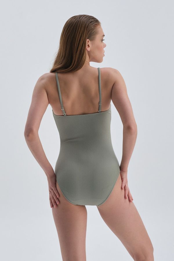 Dagi Dagi Swimsuit - Khaki - Plain