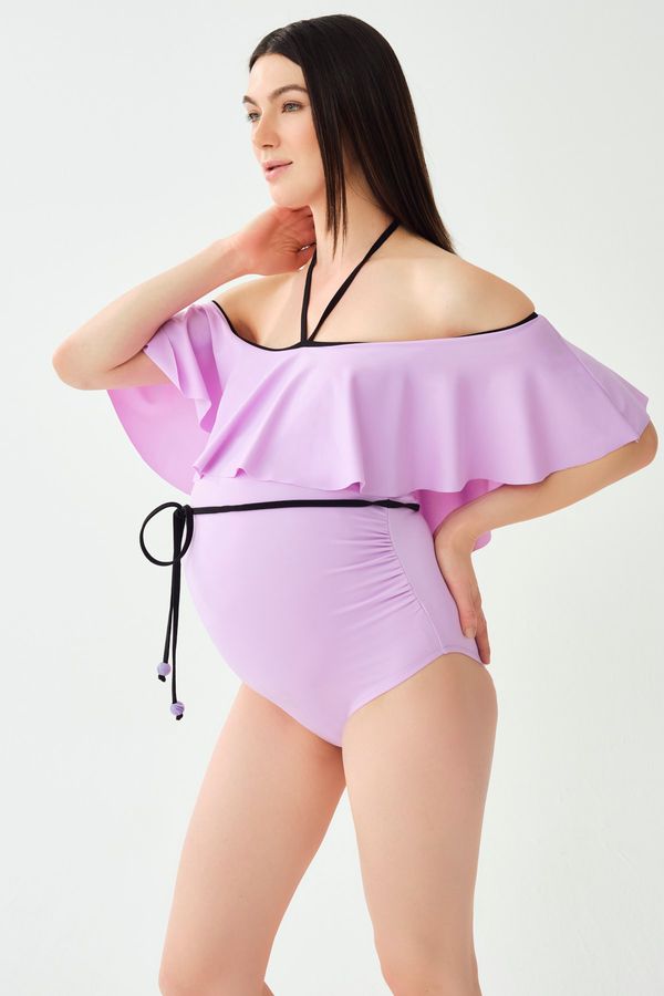 Dagi Dagi Swimsuit - Purple - Plain