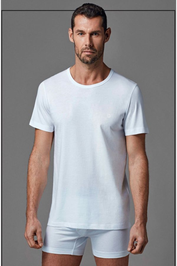Dagi Dagi T-Shirt - White - Round Neck