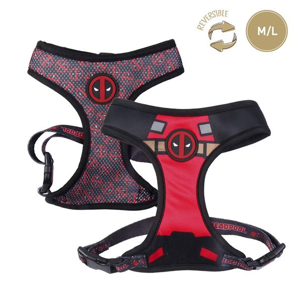 DEADPOOL ARNÉS PREMIUM PARA PERROS M/L DEADPOOL