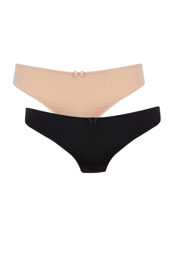 DEFACTO DEFACTO 2 Pack Basic Micro Thongs