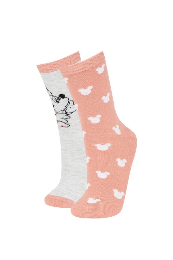 DEFACTO DEFACTO 2 piece Mickey & Minnie Licensed Long sock