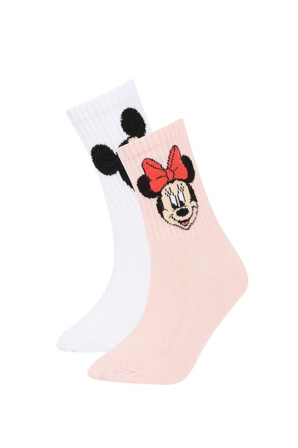 DEFACTO DEFACTO 2 piece Mickey & Minnie Licensed Long sock