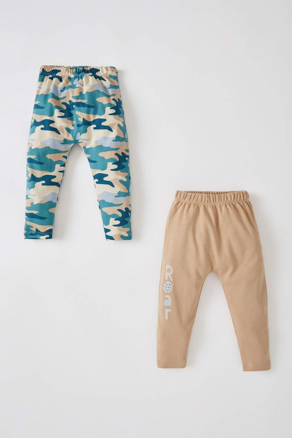 DEFACTO DEFACTO 2 piece Regular Fit Camouflage Patterned Trousers