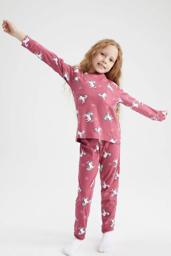 DEFACTO DEFACTO 2 piece Regular Fit Knitted Pyjamas