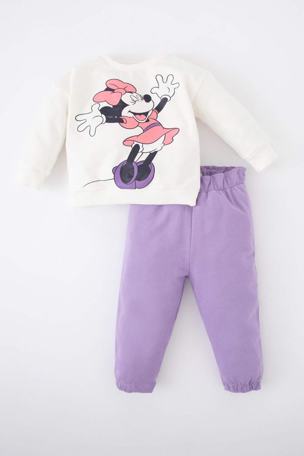 DEFACTO DEFACTO 2 piece Regular Fit Mickey & Minnie Licensed Knitted Set